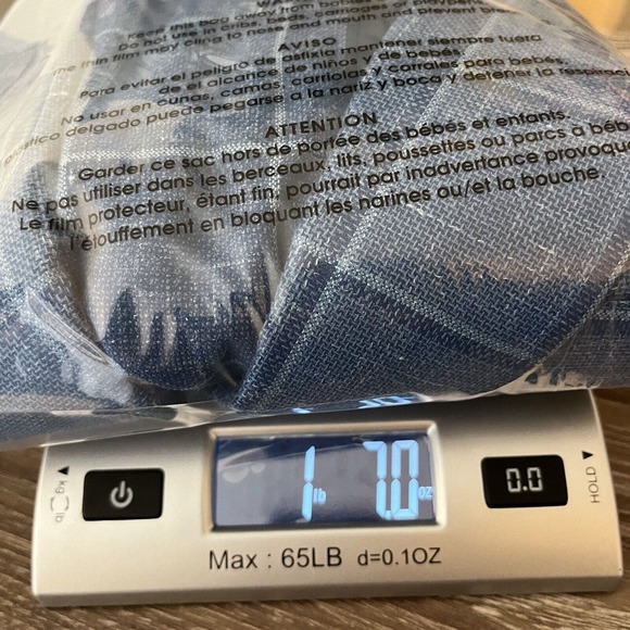 Stafford Blazer Mens 54R Blue Plaid Linen Classic Fit Sports Coat Jacket Preppy - Picture 15 of 15